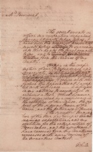 Washington's Resignation Speech Draft Maryland State House